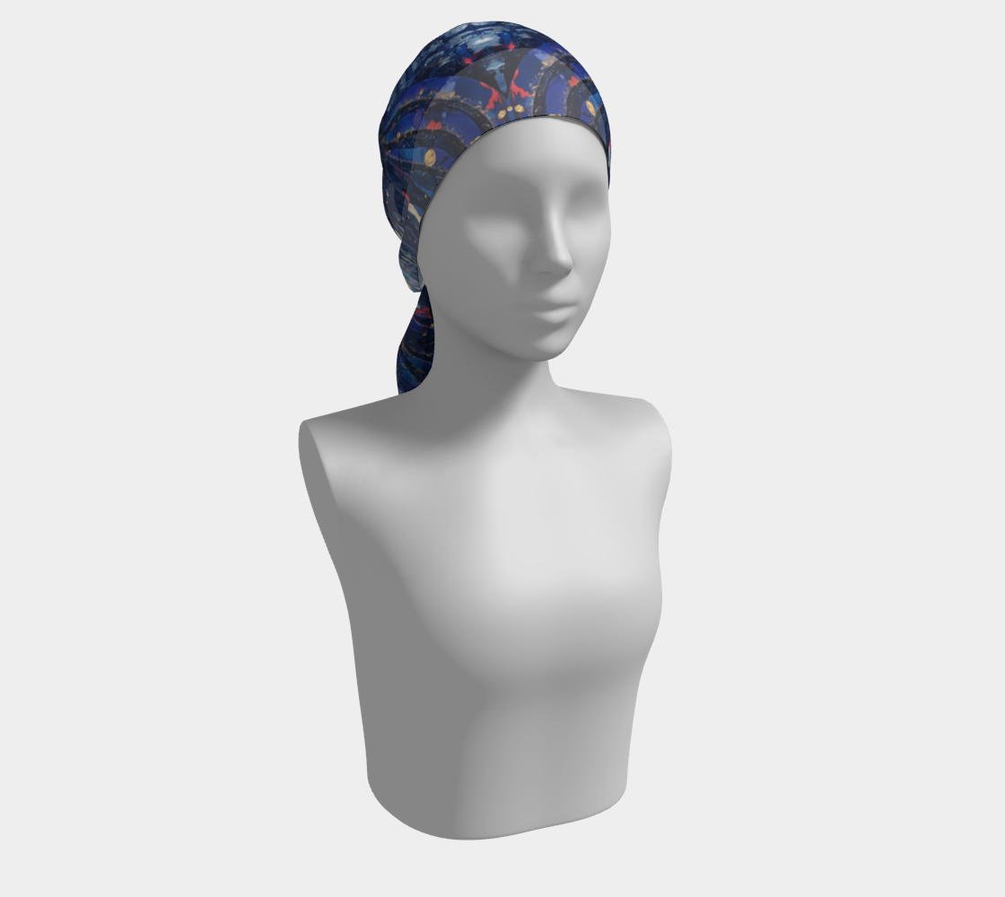 "Blue Sky" Long Scarf