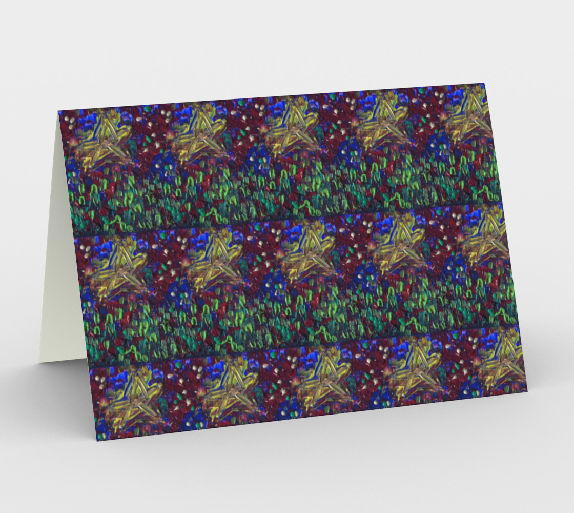 "Bethlehem Star" #2 Christmas Card Horizontal