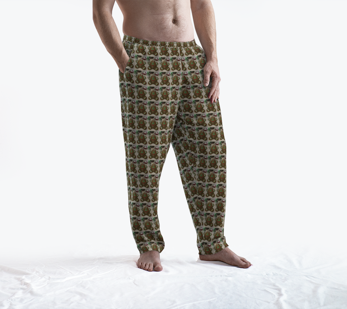 "Addy's Gingerbread  Guy" Christmas Pajama Bottoms