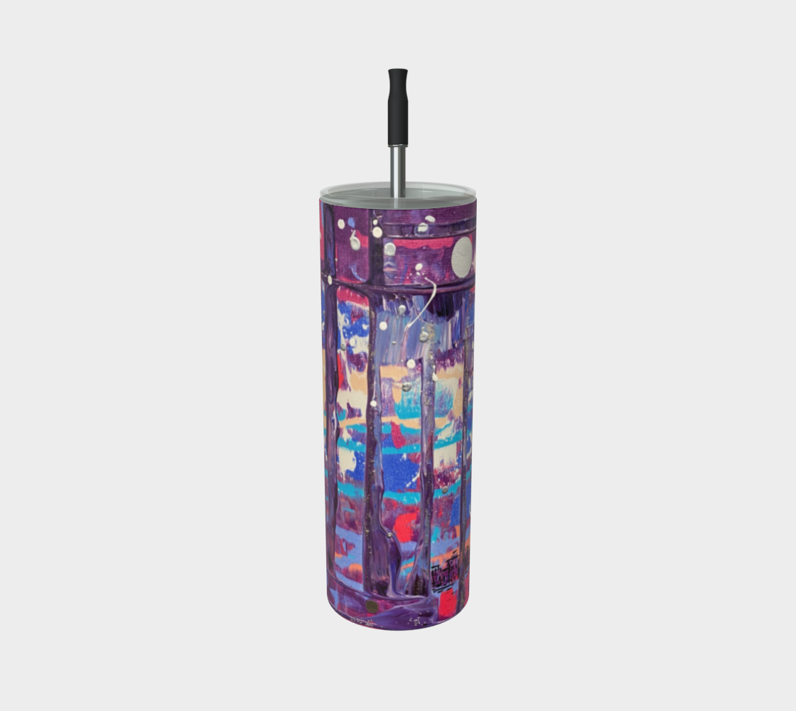 "1972" Matte Tumbler (Purple, Pink, Blue)