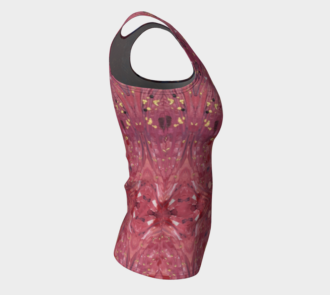 "My Valentine" Fitted Tank  ( Pink, Purple)